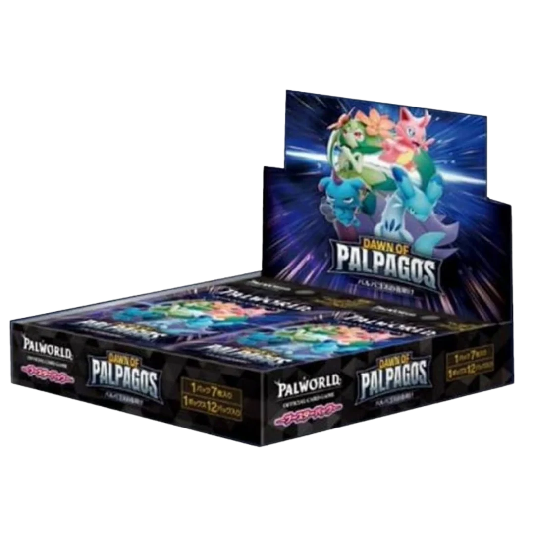 Booster Box Palworld BP01 Dawn of Palpagos (12 buste) ENG – Palworld Card Game - Grand Line Cards CH
