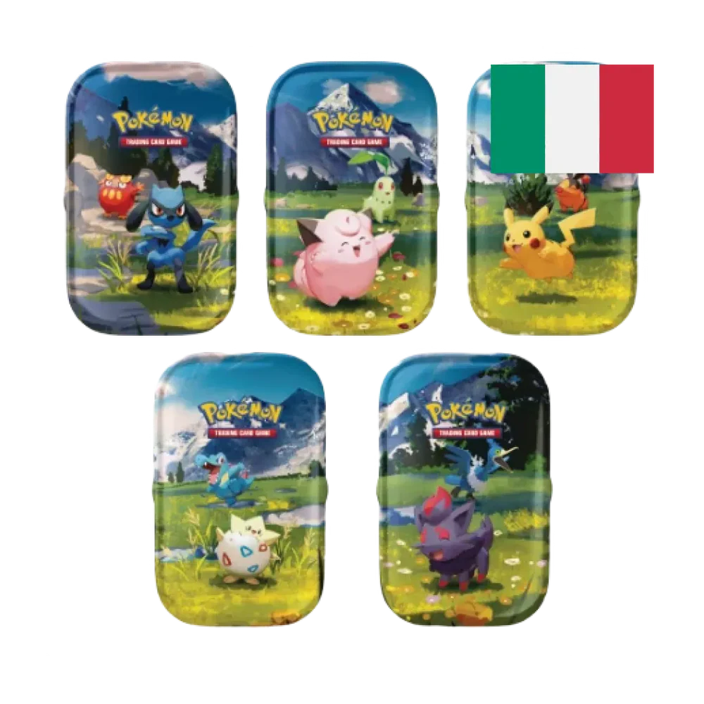 Megaevoluzione: Ascesa Eroica - Minitin da Collezione - Set 5 Artwork (IT) - Grand Line Cards CH