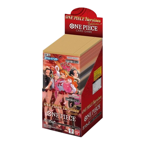 One Piece Card Game - One Piece EB - 03 Heroines Edition Extra Booster box 24 Bustine (JAP) - Grand Line Cards CH