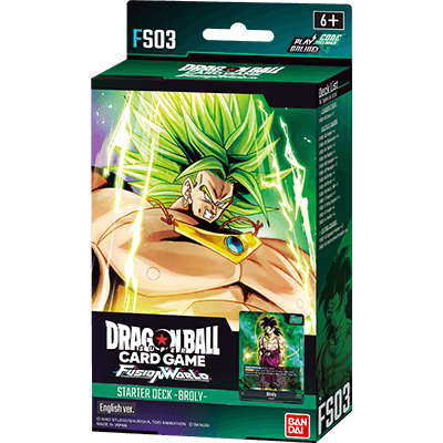Dragon Ball Super Card Game: Fusion World - Broly FS - 03 - Starter Deck EN - Grand Line Cards CH