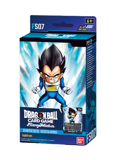Dragon Ball Super Card Game: Fusion World - Vegeta (Mini) FS - 07 - Starter Deck EN - Grand Line Cards CH
