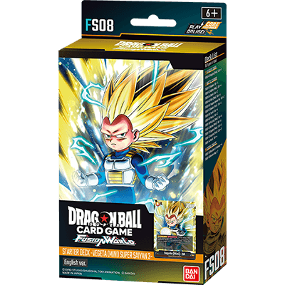 Dragon Ball Super Card Game: Fusion World - Vegeta (Mini) Super Saiyan 3 FS - 08 - Starter Deck EN - Grand Line Cards CH