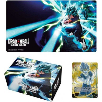 Dragon Ball Super Card Game - Set di Accessori 02 Vegito (Playmat e Storage Box - EN - Grand Line Cards CH