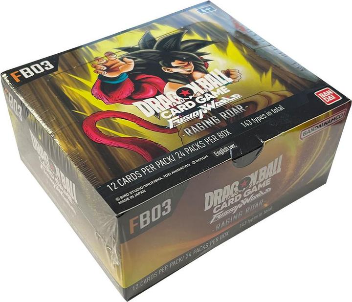 Dragon Ball Super Fusion World - Raging Roar FB03 - Booster Box ENG - Grand Line Cards CH