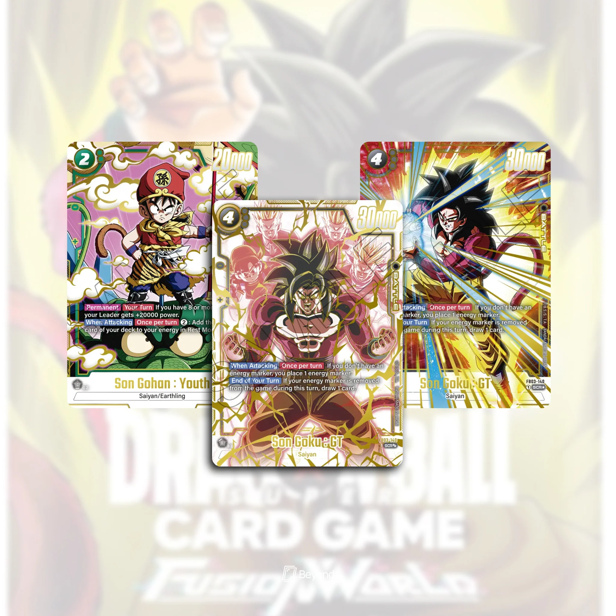 Dragon Ball Super Fusion World - Raging Roar FB03 - Booster Box ENG - Grand Line Cards CH