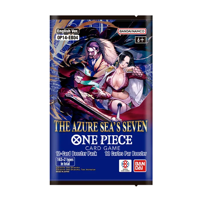 One Piece Card Game - One Piece OP - 14 The Azure Sea's Seven Booster Pack (ENG) - Grand Line Cards CH
