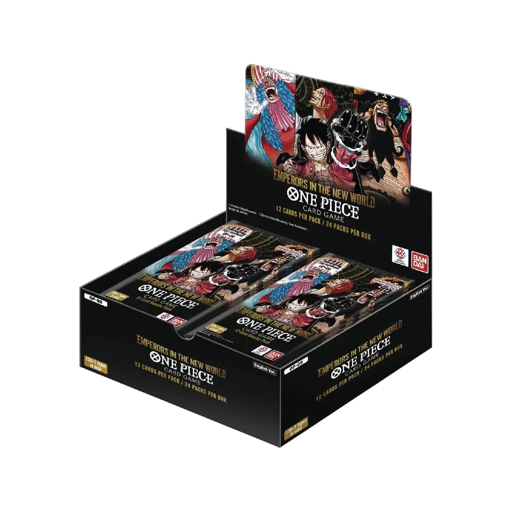 One Piece OP09 Emperors in the New World Booster Display (EN) – Display 24 Booster - Grand Line Cards CH