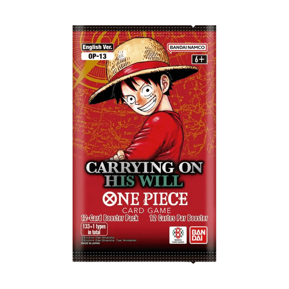 One Piece OP13 - Carrying on His Will Booster Box ENG - Grand Line Cards CH