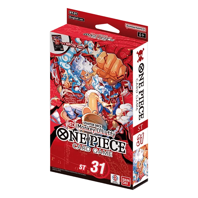 Starter Deck RED Monkey D.Luffy - ST-31 - One Piece Card Game - EN - Grand Line Cards CH